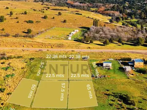 Exclusivos lotes en acceso Villa Ventana