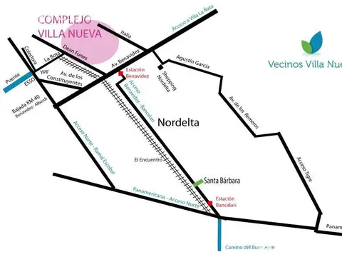 A Laguna - NorEste - San Francisco, Villanueva