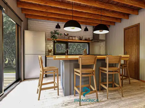 Casa 3 ambientes con 1 baño