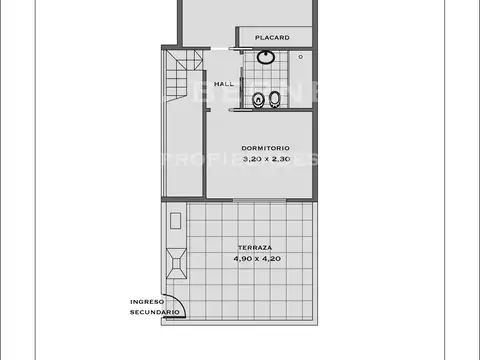 Depto Tipo Casa en Venta de 3 dormitorios