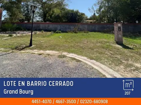 Terreno - Venta - Argentina, Grand Bourg - Mario Bravo 315