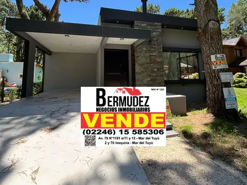 Venta Casa 3 Ambientes A Estrenar Av 6 Los Pensamientos Y Las Lilas Costa Del Este