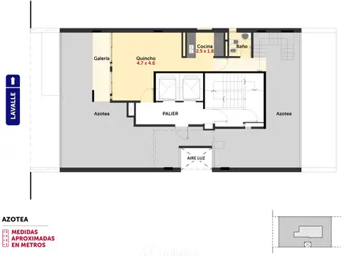 Lavalle 1300, Piso 02