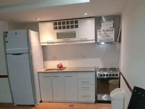 Departamento 2 ambientes con 2 baños