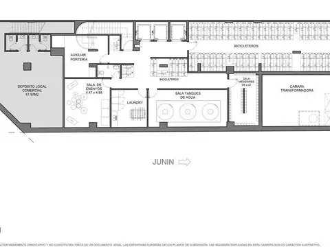 Junín y Av. Córdoba - Unidad 6A