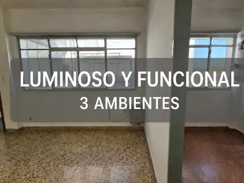 ALQUILER DEPARTAMENTO 3 AMBIENTES EL PALOMAR