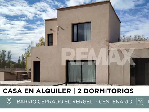 EN ALQUILER CASA 2 DORMITORIOS EL VERGEL