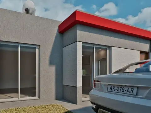 Casa 4 ambientes con 1 baño