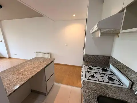 Departamento monoambiente con cochera