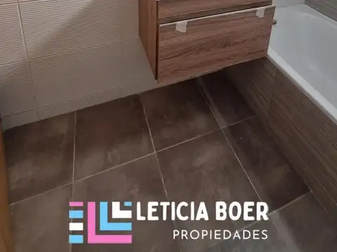 Departamento 3 ambientes con 2 baños