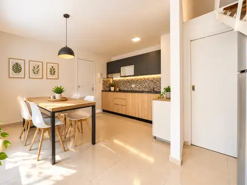 Departamento duplex de 1 dormitorio en venta en Centro