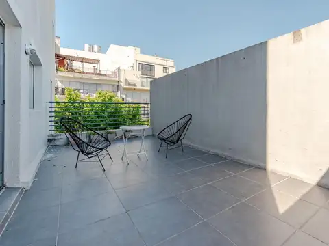 Terraza propia I 2 baños I edif casi a estrenar I luminoso