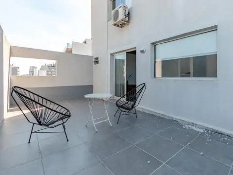 Departamento 2 ambientes con 2 baños