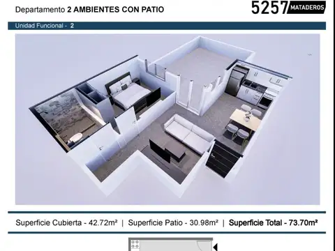 BRAGADO 5200, Piso PB