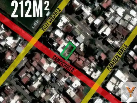Terreno en Venta - 212m2 - Avellaneda