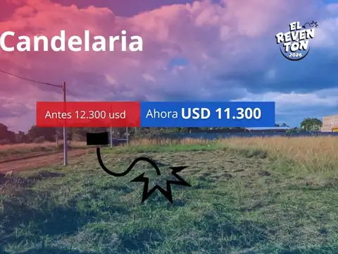 (V251) Lote en esquina en B° Residencial de Candelaria