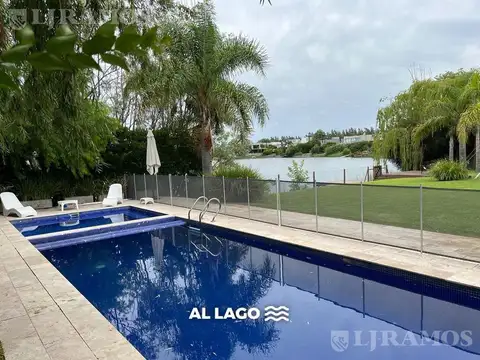 Casa AMOBLADA  a la laguna,  con 4 dormitorios en LOS SAUCES - NORDELTA