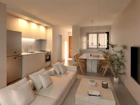 Departamento Monoambiente con 1 baño