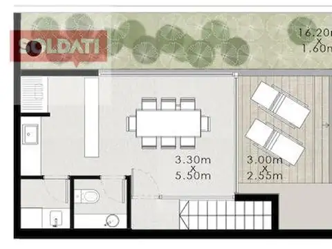 Departamento en Venta de 4 ambientes
