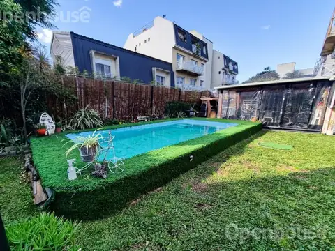 DUPLEX TIPO CASA 4 AMB C/ GARAJE  Y PARQUE C/ PILETA Y GALERIA