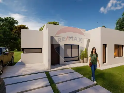 Casa 3 ambientes con 1 baño