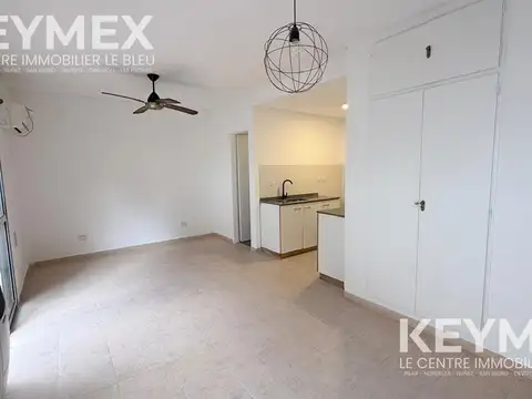 ALQUILER MONOAMBIENTE, SAN FERNANDO, MUY AMPLIO CON PATIO Y COCINA SEPARADA
