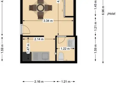 Departamento en Venta Apto profesional