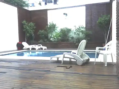Monoambiente con cocina integrada y amenities