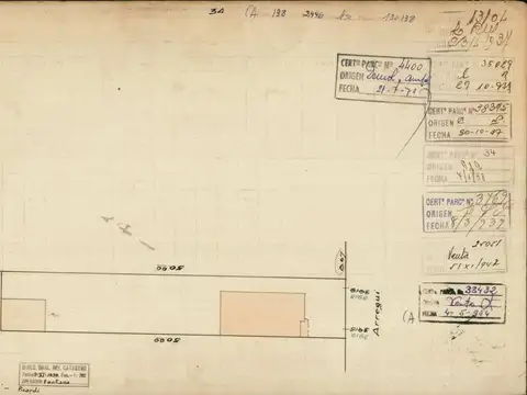 Venta lote en Monte Castro