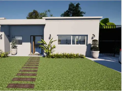 VENTA DE CASA EN UNA PLANTA EN BELLA VISTA A ESTRENAR