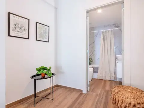 Departamento 2 ambientes con 1 baño