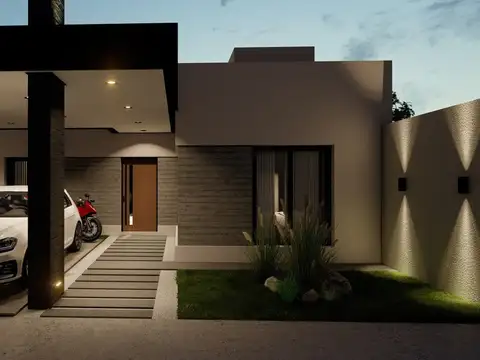 CASA EN OBRA. 2 DORMITORIOS. BARRIO PRIVADO