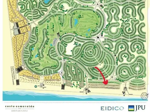 Lote en 2da Linea - Marítimo II - Costa Esmeralda