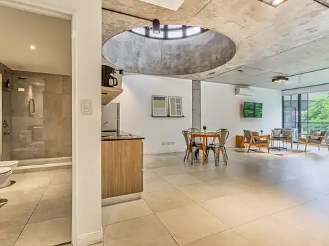 Loft totalmente equipado, con renta inmediata opcional del 7 por ciento anual en dólares