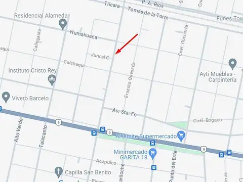 Terreno en Venta 30  mts Fondo