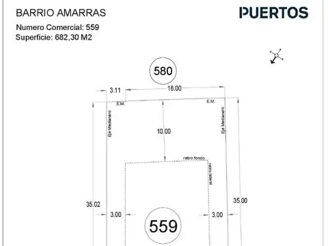 VENTA LOTE BARRIO AMARRAS , PUERTOS, ESCOBAR