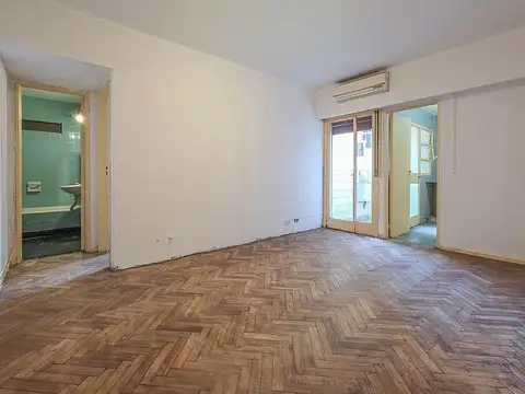 Departamento 2 ambientes con 1 baño