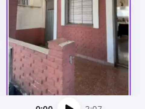 Casa con fondo libre
