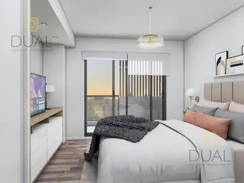 Departamento 3 ambientes con 2 baños