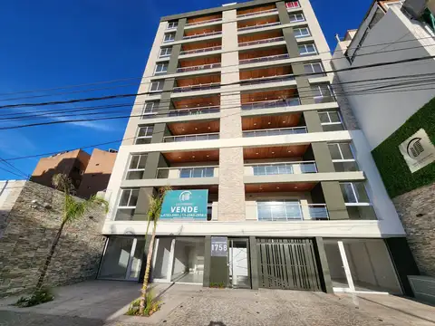 Departamento 2 ambientes a estrenar con parrilla en el centro de Santos Lugares