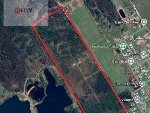 Terreno en Venta 279  mts Frente