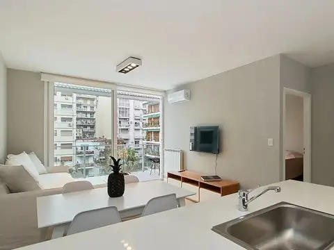 Departamento 2 ambientes con 1 baño