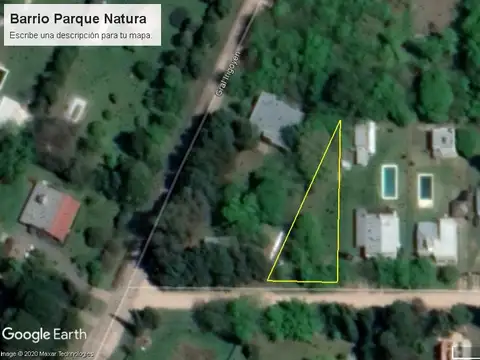 Terreno en Venta 54  mts Fondo