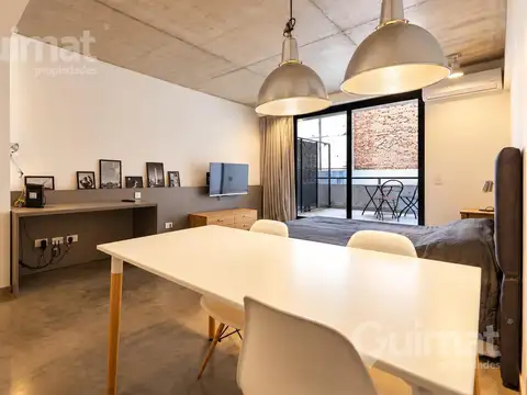 1 Amb- Balcón Aterrazado y Amenities – Apto Credito y Profesional