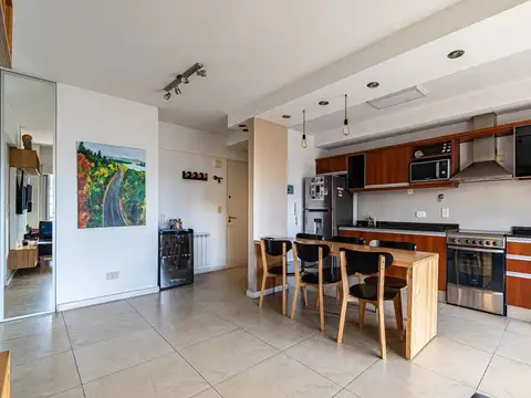 Departamento 2 ambientes con 1 baño