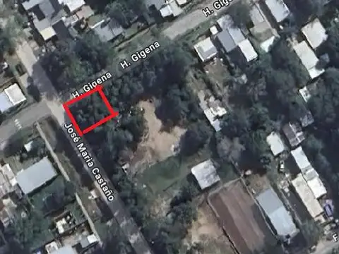 Terreno en Venta 20  mts Fondo