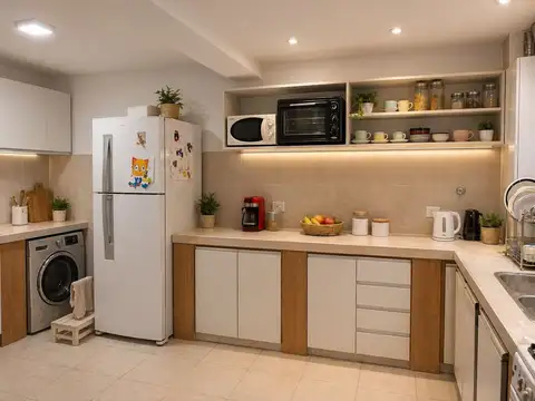 Casa 4 ambientes con 2 baños