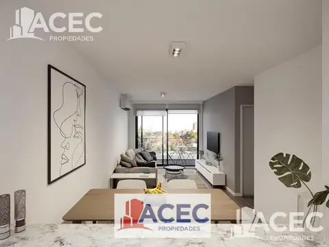 Departamento Monoambiente con 1 baño