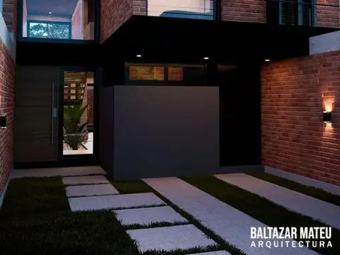 Casa 3 ambientes con 2 baños