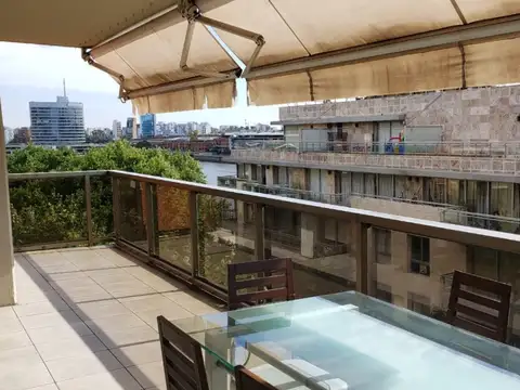 ESPECTACULAR DEPTO. 4 AMBIENTES VISTA  ABIERTA  AL DIQUE Y A LA CUIDAD - Alquiler por SEMANA/MES/AÑO